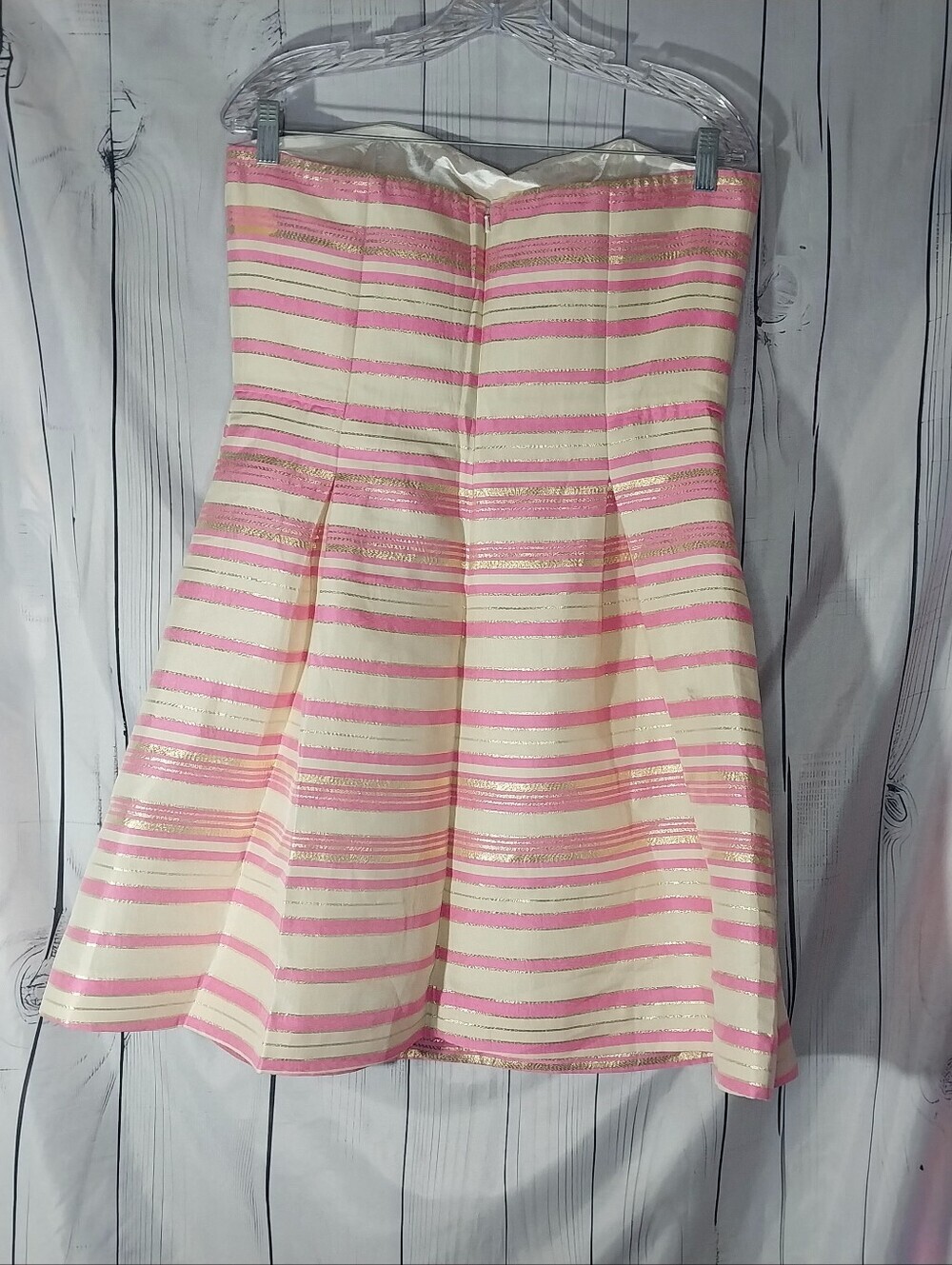 Lilly Pultizer Sherry Strapless Coquette Soroity Glam A-Line Mini Dress NWT - Picture 2 of 12